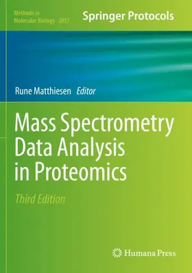 Matthiesen |  Mass Spectrometry Data Analysis in Proteomics | Buch |  Sack Fachmedien