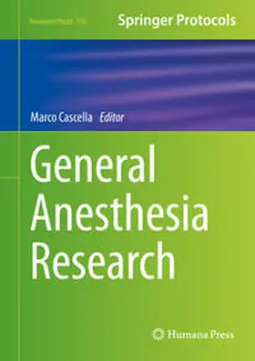 Cascella |  General Anesthesia Research | eBook | Sack Fachmedien