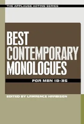 Harbison |  Best Contemporary Monologues for Men 18-35 | eBook | Sack Fachmedien