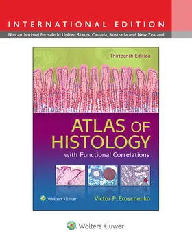 Eroschenko |  Atlas of Histology with Functional Correlations | Buch |  Sack Fachmedien