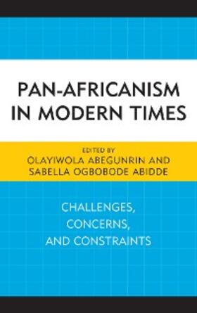 Abegunrin / Abidde |  Pan-Africanism in Modern Times | eBook | Sack Fachmedien