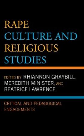 Graybill / Minister / Lawrence |  Rape Culture and Religious Studies | eBook | Sack Fachmedien
