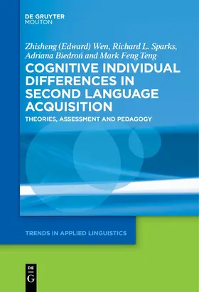 Wen / Sparks / Biedron |  Cognitive Individual Differences in Second Language Acquisition | eBook | Sack Fachmedien