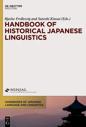 Frellesvig / Kinsui |  Handbook of Historical Japanese Linguistics | eBook | Sack Fachmedien