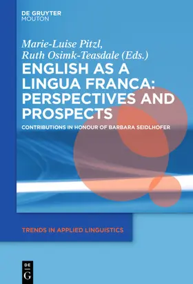 Pitzl / Osimk-Teasdale |  English as a Lingua Franca: Perspectives and Prospects | eBook | Sack Fachmedien