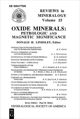 Lindsley | Oxide Minerals | E-Book | sack.de