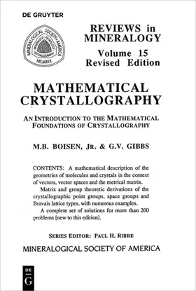 Boisen / Gibbs | Mathematical Crystallography | E-Book | sack.de