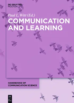 Witt | Communication and Learning | Buch | 978-1-5015-1073-1 | sack.de