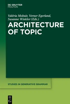 Molnár / Egerland / Winkler |  Architecture of Topic | Buch |  Sack Fachmedien