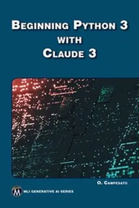 Campesato |  Beginning Python 3 with Claude 3 | eBook | Sack Fachmedien