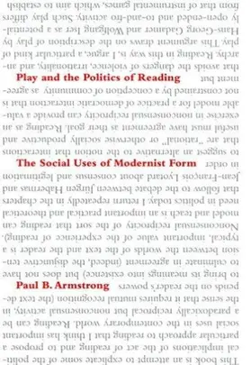 Armstrong |  Play and the Politics of Reading | eBook | Sack Fachmedien
