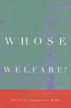 Mink |  Whose Welfare? | eBook | Sack Fachmedien