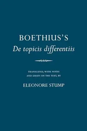 Boethius |  Boethius's "De topicis differentiis" | eBook | Sack Fachmedien