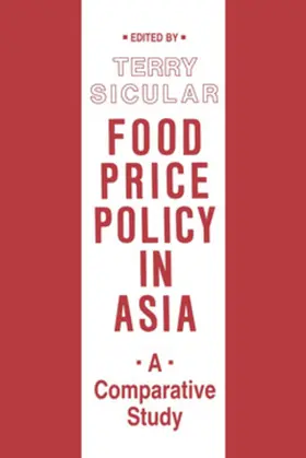 Sicular |  Food Price Policy in Asia | eBook | Sack Fachmedien