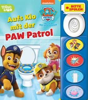 PAW Patrol - Aufs Klo mit der PAW Patrol - Mein Klo-Soundbuch - Pappbilderbuch mit Klospülung und 8 Geräuschen | Buch |  Sack Fachmedien