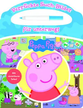  Peppa Pig - Verrückte Such-Bilder für unterwegs - Wimmelbuch - Pappbilderbuch mit Stift und abwischbaren Seiten ab 3 Jahren - Peppa Wutz | Buch |  Sack Fachmedien