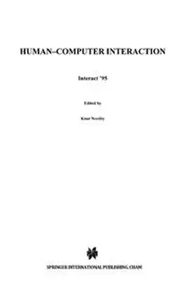 Nordby / Helmersen / Gilmore | Human-Computer Interaction | E-Book | sack.de