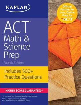  ACT Math & Science Prep: Includes 500+ Practice Questions | Buch |  Sack Fachmedien