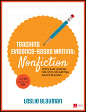 Blauman |  Teaching Evidence-Based Writing: Nonfiction | Buch |  Sack Fachmedien