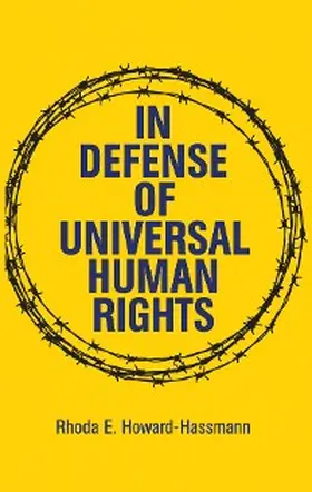 Howard-Hassmann | In Defense of Universal Human Rights | E-Book | sack.de