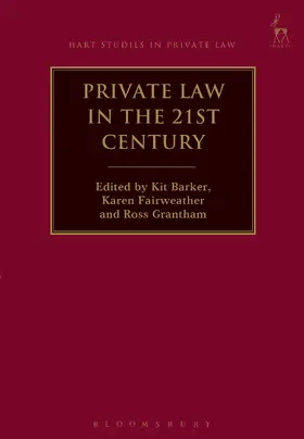 Barker / Fairweather / Grantham |  Private Law in the 21st Century | Buch |  Sack Fachmedien