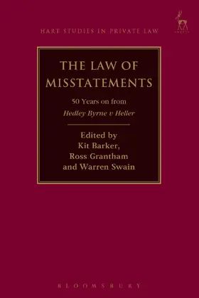 Barker / Grantham / Swain |  The Law of Misstatements | Buch |  Sack Fachmedien