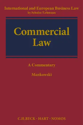 Mankowski |  Commercial Law | Buch |  Sack Fachmedien