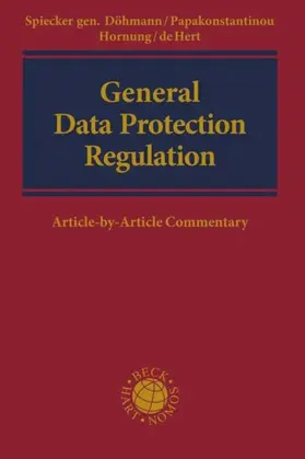 Hornung / Döhmann / Dohmann | General Data Protection Regulation | Buch | 978-1-5099-3252-8 | sack.de
