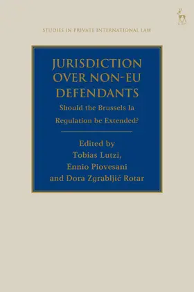 Lutzi / Piovesani / Rotar |  Jurisdiction Over Non-EU Defendants | Buch |  Sack Fachmedien