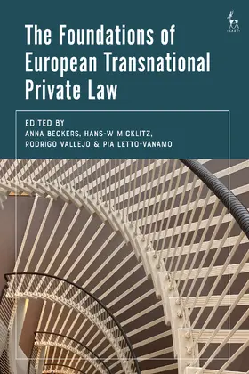 Bartl / Beckers / Micklitz |  Foundations of European Transnational Private Law | Buch |  Sack Fachmedien