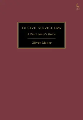 Mader | EU Civil Service Law | Buch | 978-1-5099-7792-5 | sack.de
