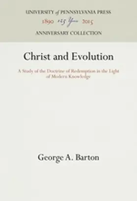 Barton |  Christ and Evolution | Buch |  Sack Fachmedien