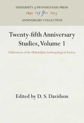 Davidson |  Twenty-Fifth Anniversary Studies, Volume 1 | Buch |  Sack Fachmedien