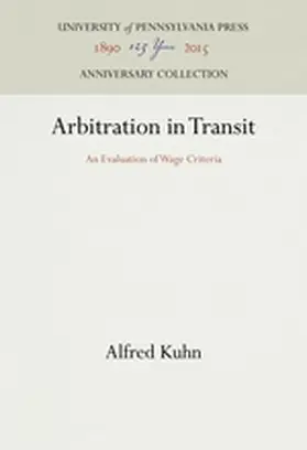 Kuhn |  Arbitration in Transit | Buch |  Sack Fachmedien