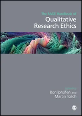 Iphofen / Tolich |  The SAGE Handbook of Qualitative Research Ethics | eBook | Sack Fachmedien