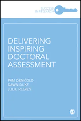 Denicolo / Duke / Reeves |  Delivering Inspiring Doctoral Assessment | eBook | Sack Fachmedien