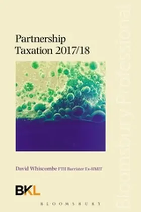 Whiscombe |  Partnership Taxation 2017/18 | Buch |  Sack Fachmedien