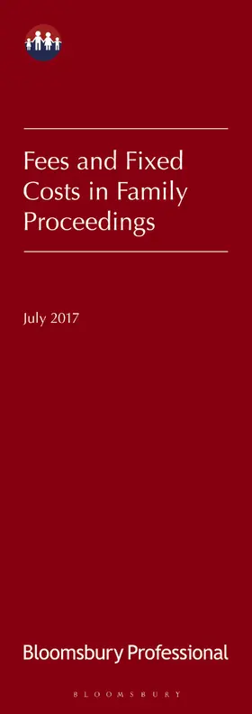 Biggs |  Lawyers' Costs and Fees: Fees and Fixed Costs in Family Proceedings | Buch |  Sack Fachmedien