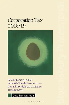 Miller / Chanda / Drysdale |  Core Tax Annual: Corporation Tax 2018/19 | Buch |  Sack Fachmedien