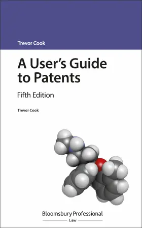 Cook |  A User's Guide to Patents | Buch |  Sack Fachmedien