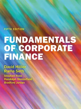 Hillier / Seth / Ross |  Fundamentals of Corporate Finance 5e | Buch |  Sack Fachmedien