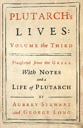 Long |  Plutarch's Lives - Vol. III | eBook | Sack Fachmedien