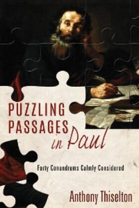 Thiselton |  Puzzling Passages in Paul | eBook | Sack Fachmedien