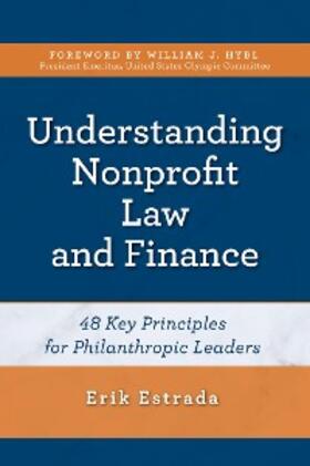 Estrada |  Understanding Nonprofit Law and Finance | eBook | Sack Fachmedien