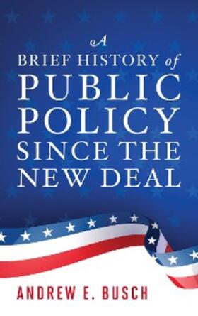 Busch |  A Brief History of Public Policy since the New Deal | eBook | Sack Fachmedien