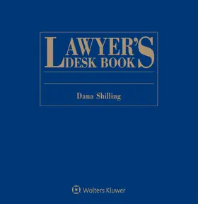  Lawyer's Desk Book | Loseblattwerk |  Sack Fachmedien