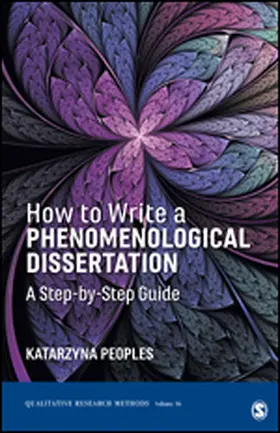 Peoples |  How to Write a Phenomenological Dissertation | Buch |  Sack Fachmedien
