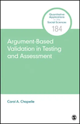 Chapelle |  Argument-Based Validation in Testing and Assessment | Buch |  Sack Fachmedien