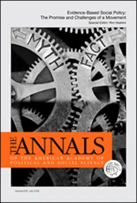 haskins |  The Annals of the American Academy of Political and Social Science: Evidence-Based Policy: The Movement, the Goals, the Issues, the Promise | Buch |  Sack Fachmedien
