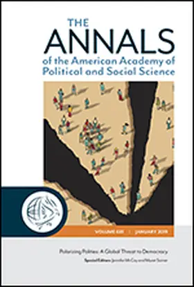  The Annals of the American Academy of Political and Social Science | Buch |  Sack Fachmedien